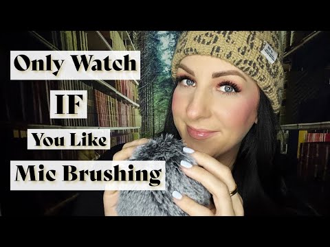 🎙️🟡 ASMR - ONLY WATCH IF YOU LIKE MIC BRUSHING - WHISPER RAMBLE 🟡🎙️