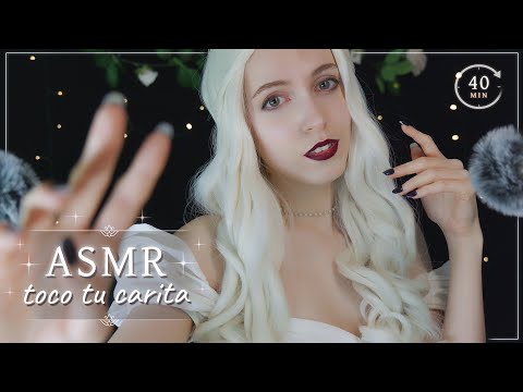 ASMR VISUAL ¿Me dejas tocar tu hermosa carita? ❤️ Atención Personal, Mimitos, Caricias, Sonidos...🐇✨