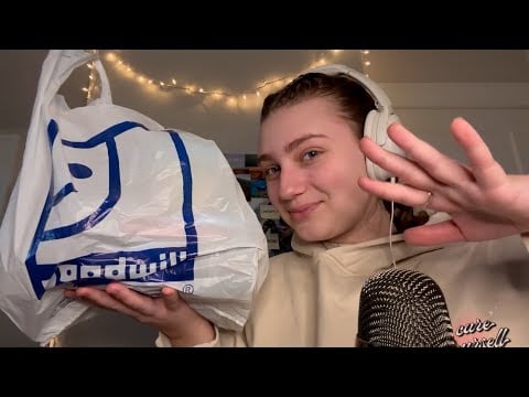ASMR 📦 tingly thrift haul