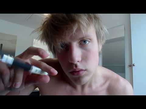 1 MINUTE Writing on YOUR FACE - OliverWhispersASMR