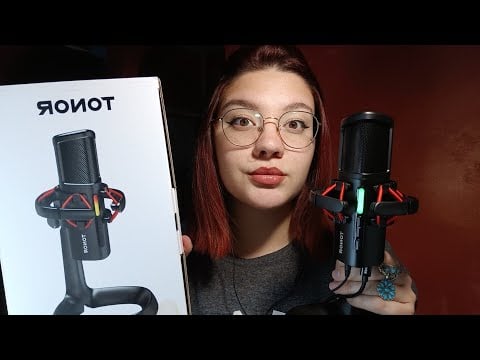 TEST NEW MIC TONOR ORCA 001 (Collab) 😴💜 | ASMR ITA