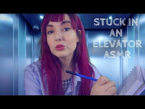 ASMR Stuck In an Elevator Together 🖼 Artist Sketches You Roleplay