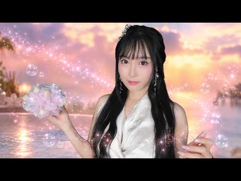 ASMR Elysian Sacred Bath by Hera🧼🫧 | Divine Greek Goddess🏛️ㅣFacial Cleansing&Skincare Treatment&Body