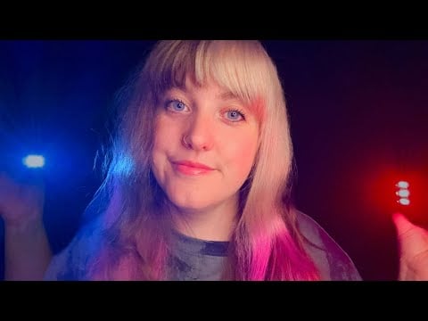 ASMR | Bright Lights in the Dark 🌙💤 [Ear to Ear Whispers & Sounds]