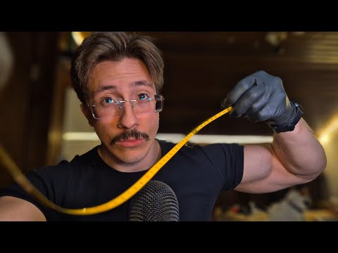 ASMR | MEDINDO CADA DETALHE DO SEU ROSTO ATÉ VOCÊ DORMIR 📐😴