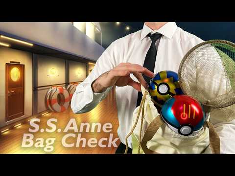 A VERY Nice Luggage Check Aboard the S.S. Anne |  ASMR Roleplay, Arinar Adventure