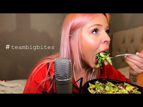 ASMR [SAVAGE EATING] CHICKEN BACON CAESAR MUKBANG ~ EXTREME CRUNCH/VOLUME AT MAX