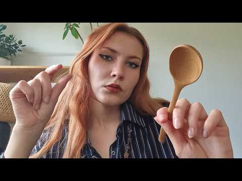 ASMR alt girl scoops, plucks and eats your bad energy