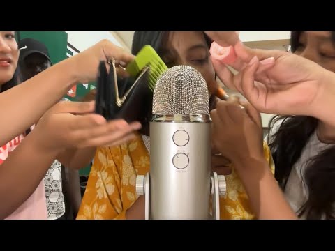 ASMR in Sharda University🏫 (w/friends)