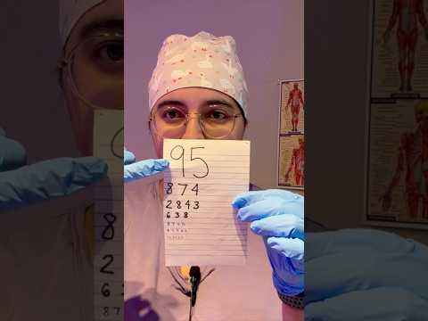 ASMR Cranial Nerve Exam preview #asmr #cranialnerveexam #asmrsoftspoken