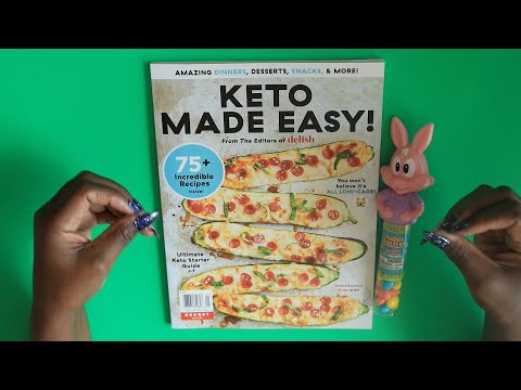 KETO MADE EASY ASMR RECIPES (eating sounds)