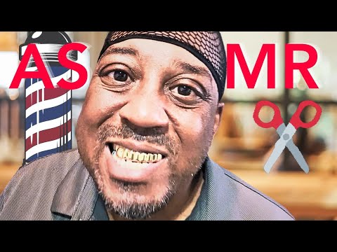 ASMR Barbershop Spa City of Philadelphia Roleplay | Hair Cutting sounds