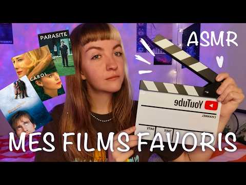 ASMR | MES FILMS FAVORIS 📽️(recommandations, chuchotements...)