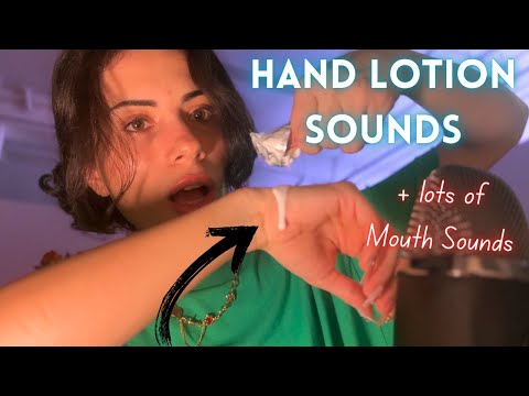 ASMR | Hand Lotion and Mouth Sounds (ULTRA SENSITIVE)