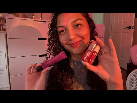 ASMR showing you my RECENT FAV lip glosses 😙💄