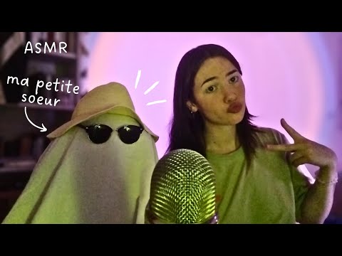 ASMR ִֶ ☾₊ discussion chill avec ma toute petite sœur !