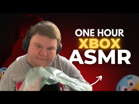 ASMR ONE HOUR OF DISC RATTLING XBOX GAMES  COMPILATION  