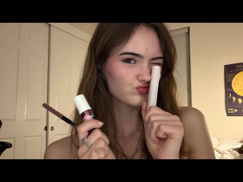 ASMR doing a makeup look on you using new products! 🫶