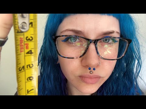 ASMR Measuring You & Taking Down Your Markings… For Them 👹(… I Mean For No Reason 😇)
