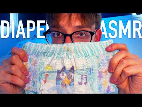ASMR You’re a "Big" Now… 😳 So Daddy Got You New Diapers!