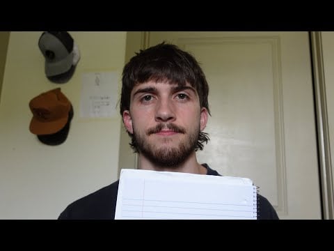 bored friend draws you ASMR