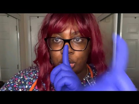 Asmr | Very Unprofessional Chaotic Cranial Nerve Exam (actual camera touching, Lofi)