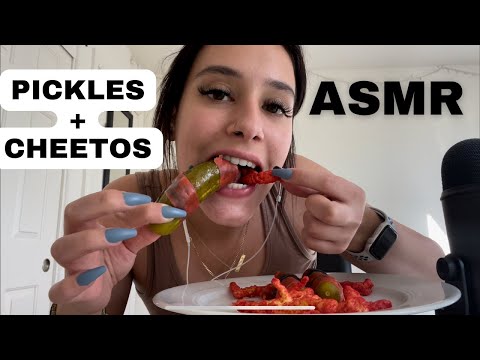 ASMR~ Trying Tana Mongeau’s Pickle Creation *Mouth & Crunchy Sounds*