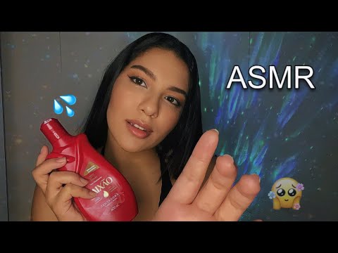 ASMR | MASSAGEM NO SEU ROSTO ATÉ VOCÊ DORMIR 💤💦 #asmrrelaxing