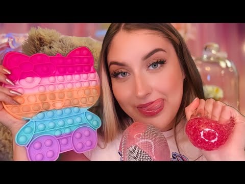 ASMR aber du bist ASMRtist und ich berate dich im Toystore [Trigger, Fidget Toy] Roleplay Beratung