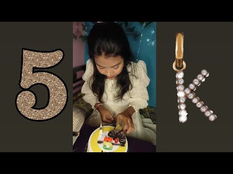 5k small celebration 🎉..#asmrvideo