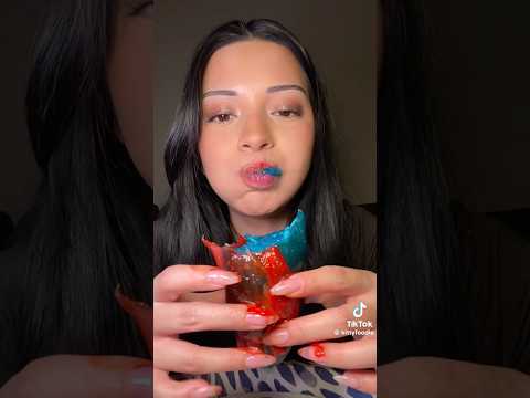 Do you like Chamoy pickles? #asmr #mukbangs #shorts #chamoypickle