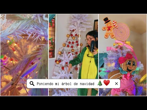 Poniendo mi árbol de navidad ♥️🎄 | Vlog | Andrea ASMR