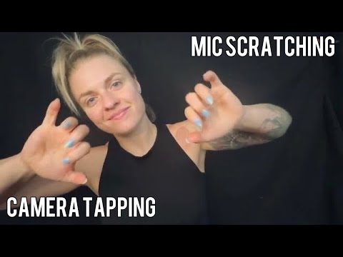 💥FAST & AGGRESSIVE ASMR CAMERA TAPPING, MIC SCRATCHING, CAR TAPPING NO TALKING