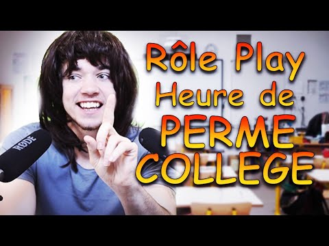 Asmr Rôle play CPE au Collége