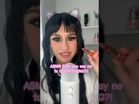 ASMR| You say no to EVERYTHING #shortsfeed #shorts #asmr #asmrsounds #cosplay #shortsvideo #viral