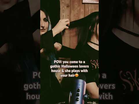 ASMR REAL PERSON TOUCH HAIR PLAY😍 #asmr #asmrtingles #asmrrealperson #asmrvideos