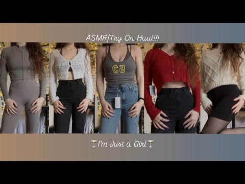 ASMR | Try on haul 