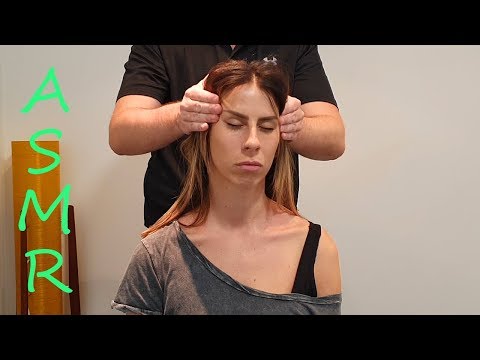 [ASMR] Seated Massage - It's Sleepy Time [No Talking][No Music]