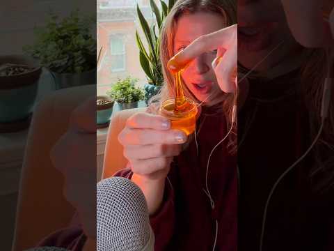 first time playing with slime … 10/10 experience #asmr #asmrslime #slime #asmrsounds #whispering