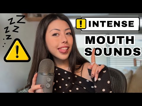 ASMR silly mouth sounds completely chaotic but soothing 😛💤