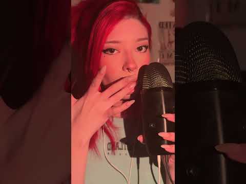spit painting wet mouthsounds & visuals  ASMR SHORT video! #spitpainting #egirl #gamergirl
