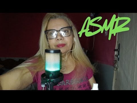 ASMR  Roleplay  #  cabeleireira  cortando  cabelo # Fazendo  chapinha . #   🥱🥱💤