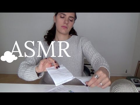 ASMR | Ripping, Organizing & Playing with Paper .:. CozyClouds