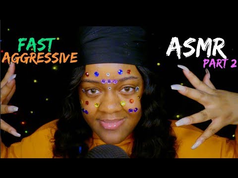 Fast and Aggressive ASMR Triggers | PART 2 (SUPER INTENSE) ♡