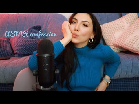 ASMR Confession Session ❤️ Soft Ear to Ear Whispering / Trigger Assortment / natural mouth sounds