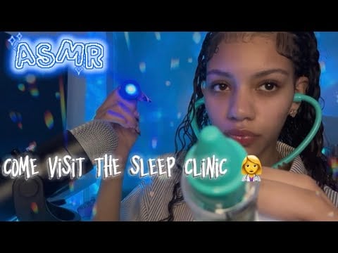 Asmr sleep clinic for deep sleep | tingles guaranteed👩‍⚕️🩺