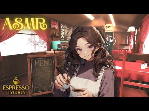 ASMR☕️シベリア横断列車でおしゃれなコーヒショップ経営☃️🚃 #espressotycoon