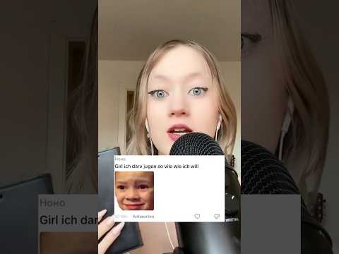 Das zählt als Mobbing #asmr #mouthwhisper #fabricscratching
