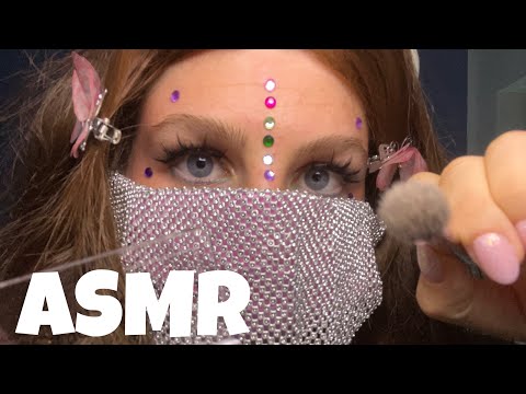 ASMR | Garden Fairy 🧚‍♀️ does your makeup | roleplay 