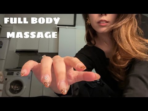 ASMR | Fast & Aggressive Full Body Massage | LOFI Tingles